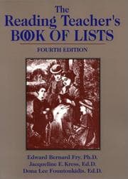 Tapa de The reading teacher's book of lists