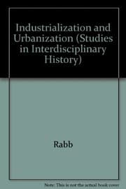 Tapa de Industrialization and Urbanization: Studies in Interdisciplinary History (Princeton Legacy Library)