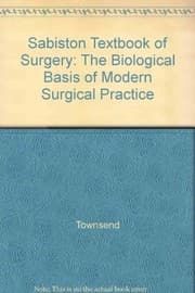 Tapa de Sabiston Textbook of Surgery: The Biological Basis of Modern Surgical Practice