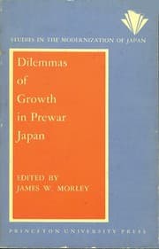 Tapa de Dilemmas of growth in prewar Japan