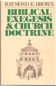 Tapa de Biblical exegesis and church doctrine