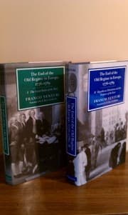 Tapa de The End of the Old Regime in Europe, 1776-1789. (Two Volume Set) (Pts.1 & 2)