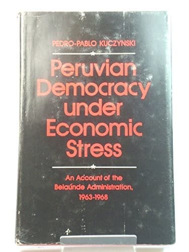Tapa de Peruvian democracy under economic stress
