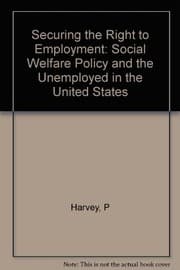Tapa de Securing the right to employment