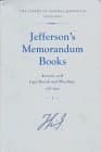 Tapa de Jefferson's memorandum books