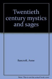 Tapa de Twentieth century mystics and sages