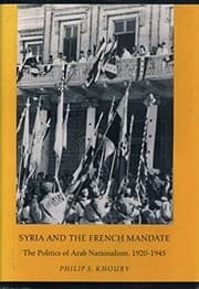 Tapa de Syria and the French mandate