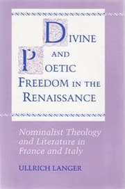 Tapa de Divine and poetic freedom in the Renaissance