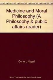 Tapa de Medicine and moral philosophy