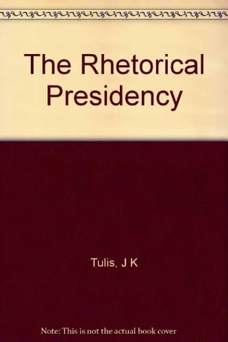 Tapa de The rhetorical presidency