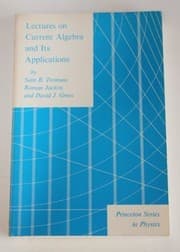 Tapa de Lectures on current algebra and its applications