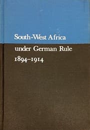 Tapa de South-West Africa under German rule, 1894-1914