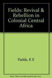 Tapa de Revival and rebellion in colonial central Africa