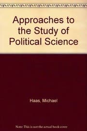 Tapa de Approaches to the study of political science