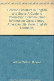 Tapa de Scottish literature in English and Scots