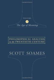 Tapa de Philosophical analysis in the twentieth century. Vol. 2, The age of meaning