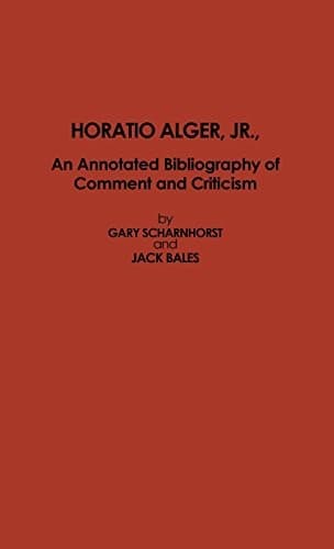 Tapa de Horatio Alger, Jr.