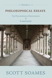 Tapa de Philosophical Essays, Volume 2: The Philosophical Significance of Language