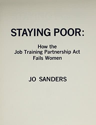 Tapa de Staying poor