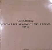 Tapa de Proposals for monuments and buildings, 1965-69
