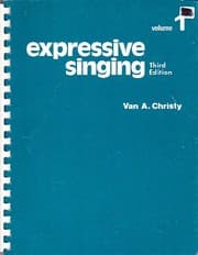 Tapa de Expressive singing