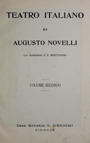 Tapa de Teatro italiano