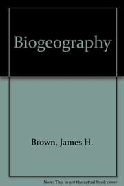 Tapa de Biogeography