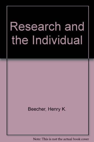 Tapa de Research and the individual