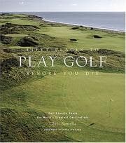 Tapa de Fifty places to play golf before you die