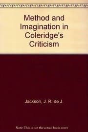 Tapa de Method and imagination in Coleridge's criticism