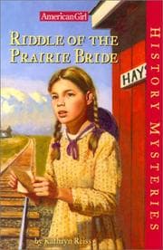 Tapa de Riddle of the Prairie Bride