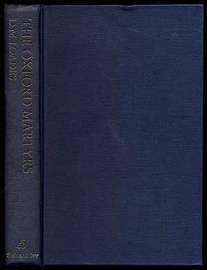 Tapa de The Oxford martyrs