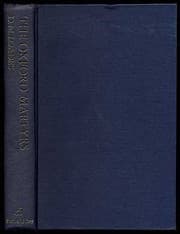 Tapa de The Oxford martyrs