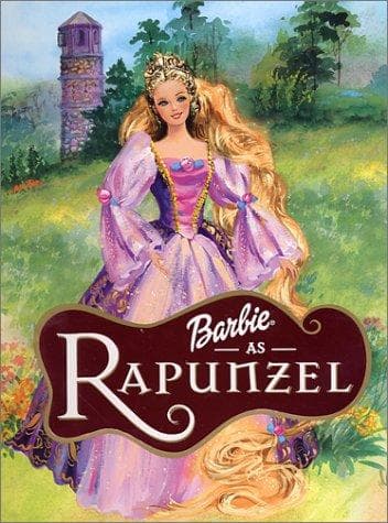 Tapa de Barbie as Rapunzel