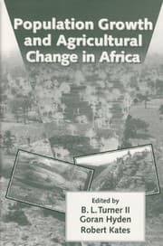 Tapa de Population growth and agricultural change in Africa