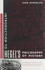 Tapa de Introduction to Hegel's philosophy of history