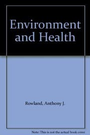 Tapa de Environment and health