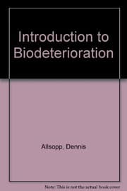 Tapa de Introduction to biodeterioration