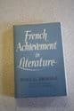 Tapa de French achievement in literature