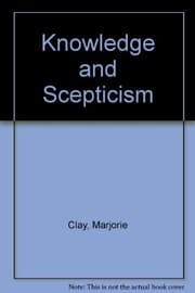 Tapa de Knowledge and skepticism
