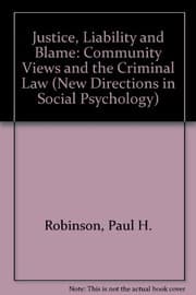 Tapa de Justice, liability, and blame