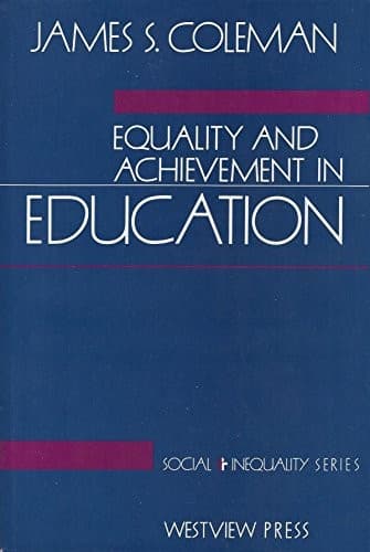 Tapa de Equality and achievement in education