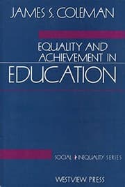 Tapa de Equality and achievement in education