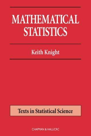 Tapa de Mathematical Statistics (Texts in Statistical Science.)