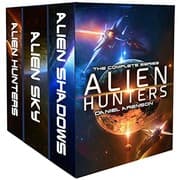 Tapa de Alien Hunters: A Space Opera Trilogy