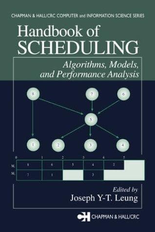 Tapa de Handbook of Scheduling