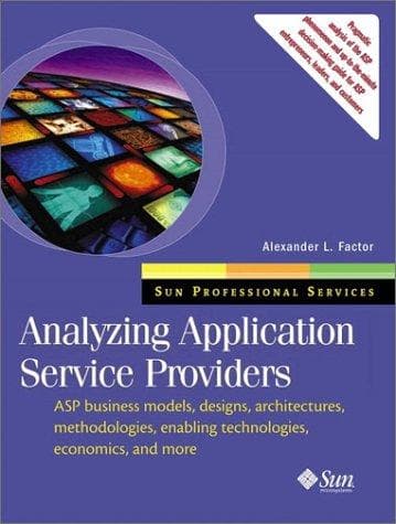 Tapa de Analyzing Application Service Providers