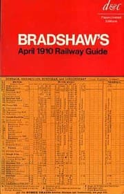 Tapa de Bradshaw's Railway Guide: April 1910