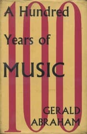 Tapa de A hundred years of music