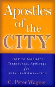Tapa de Apostles Of The City (City Transformation)
